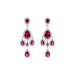 Ruby Chandelier Earrings
