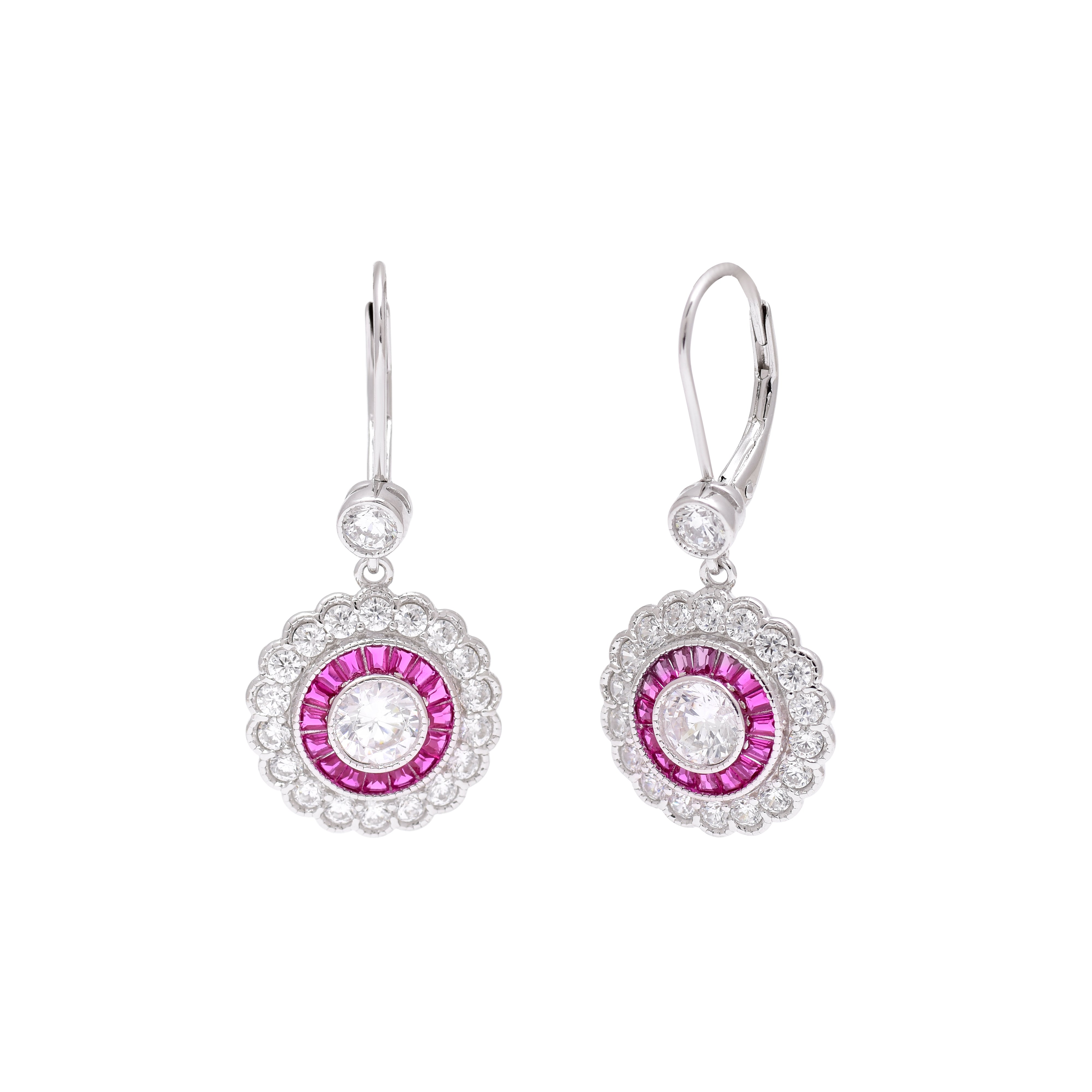 The Rosé Cluster Earrings