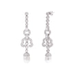 Chandelier Pearl Sterling Silver Earrings