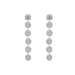 Classic Shine Geometric Drop Earrings