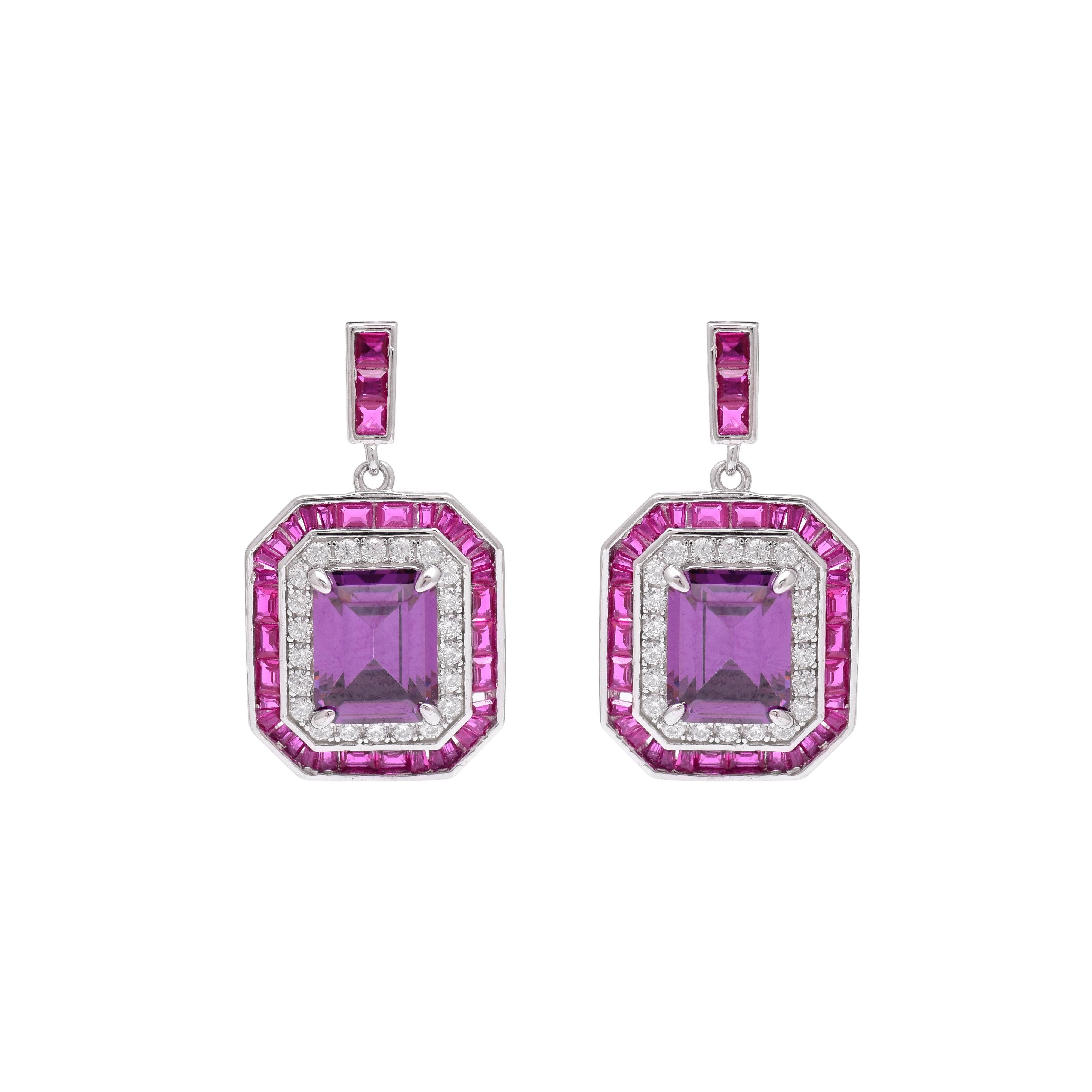 The Amethyst Legacy Earrings