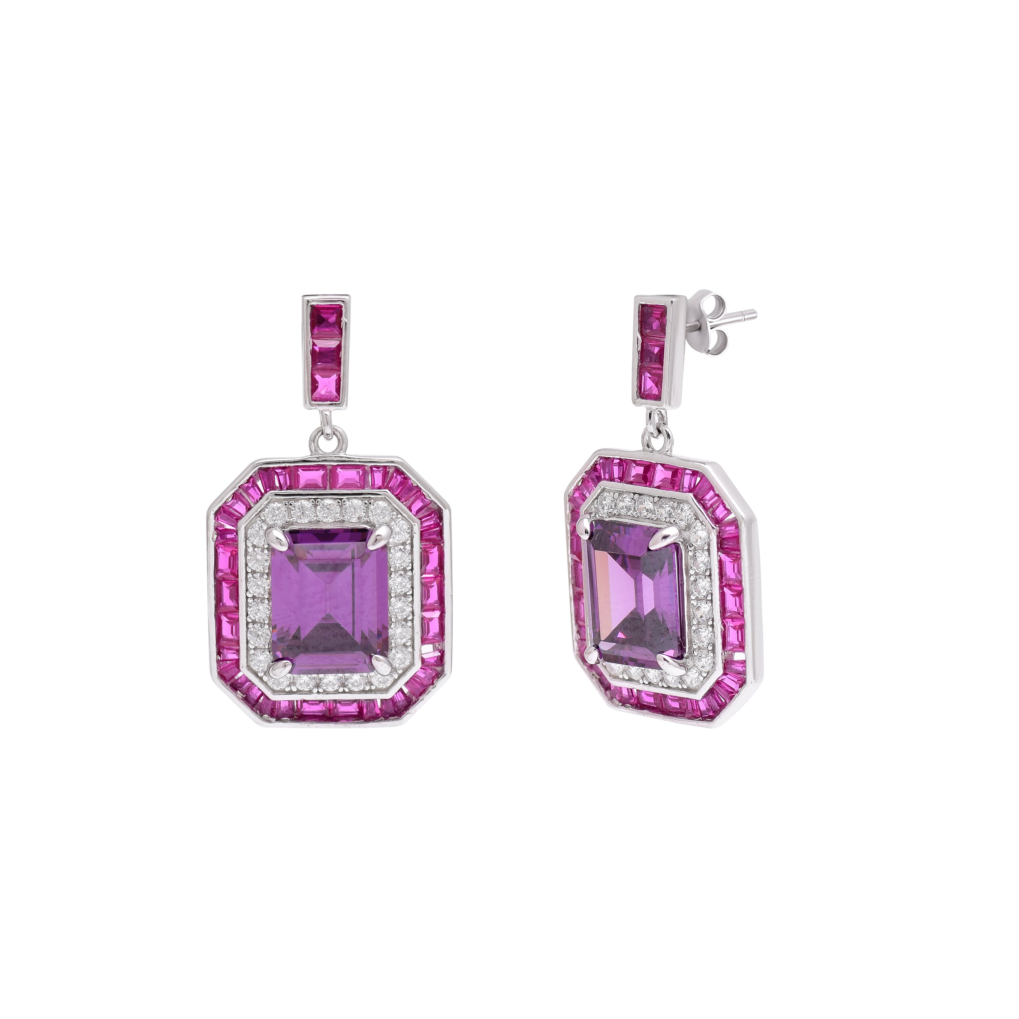 The Amethyst Legacy Earrings