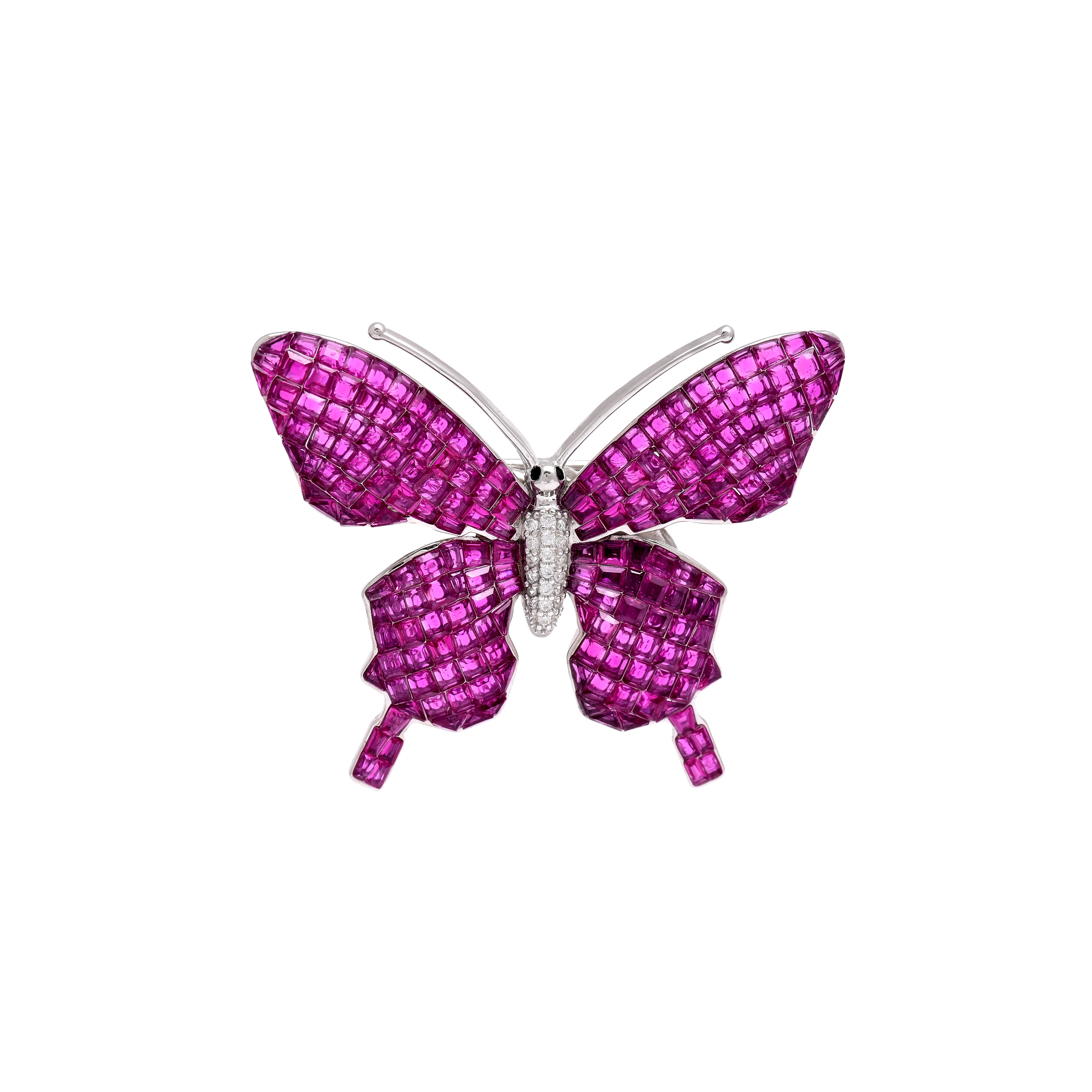 Butterfly Sterling Silver Brooch