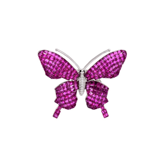 Butterfly Sterling Silver Brooch