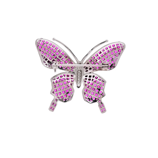 Butterfly Sterling Silver Brooch