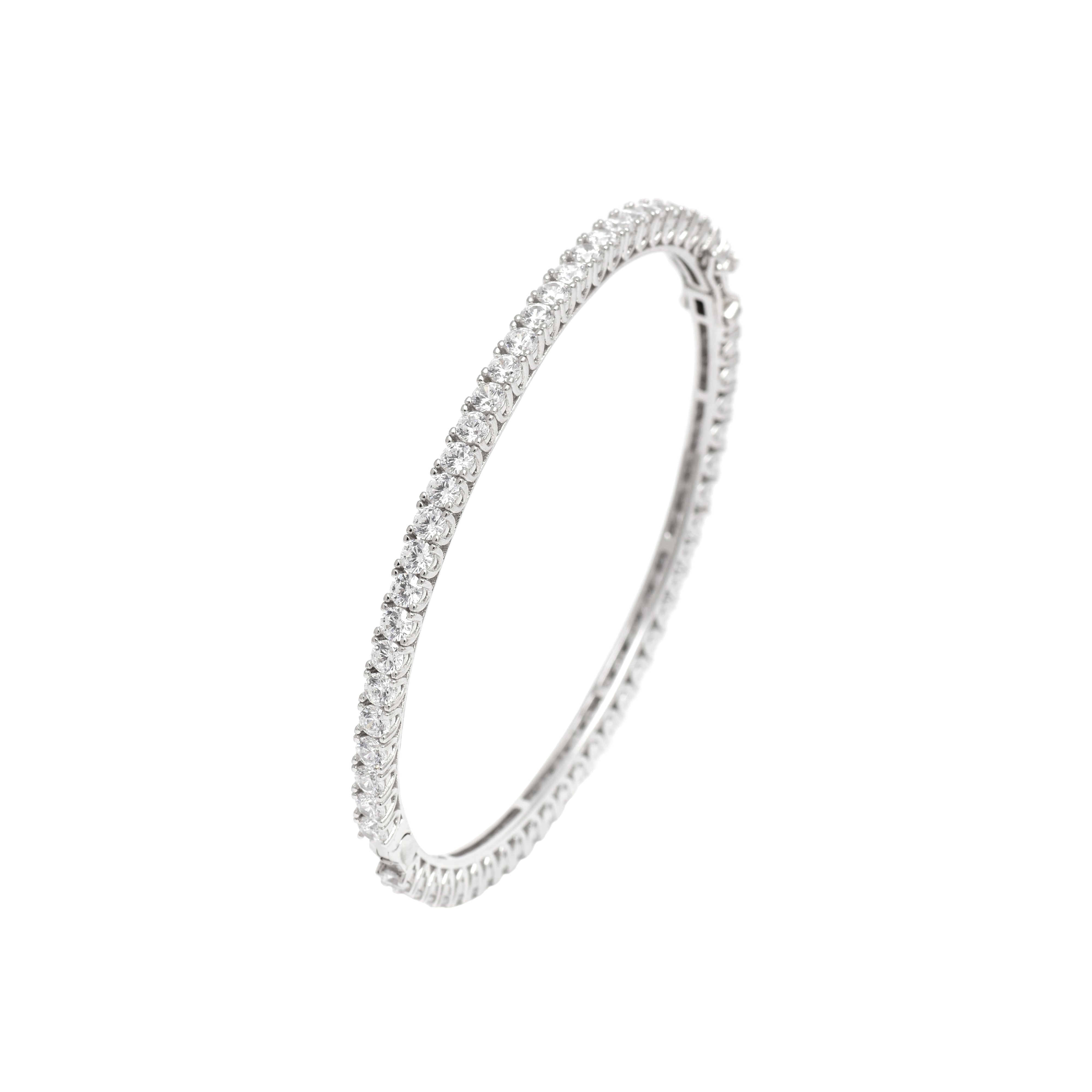 Classic Shine Openable Oval Bangle