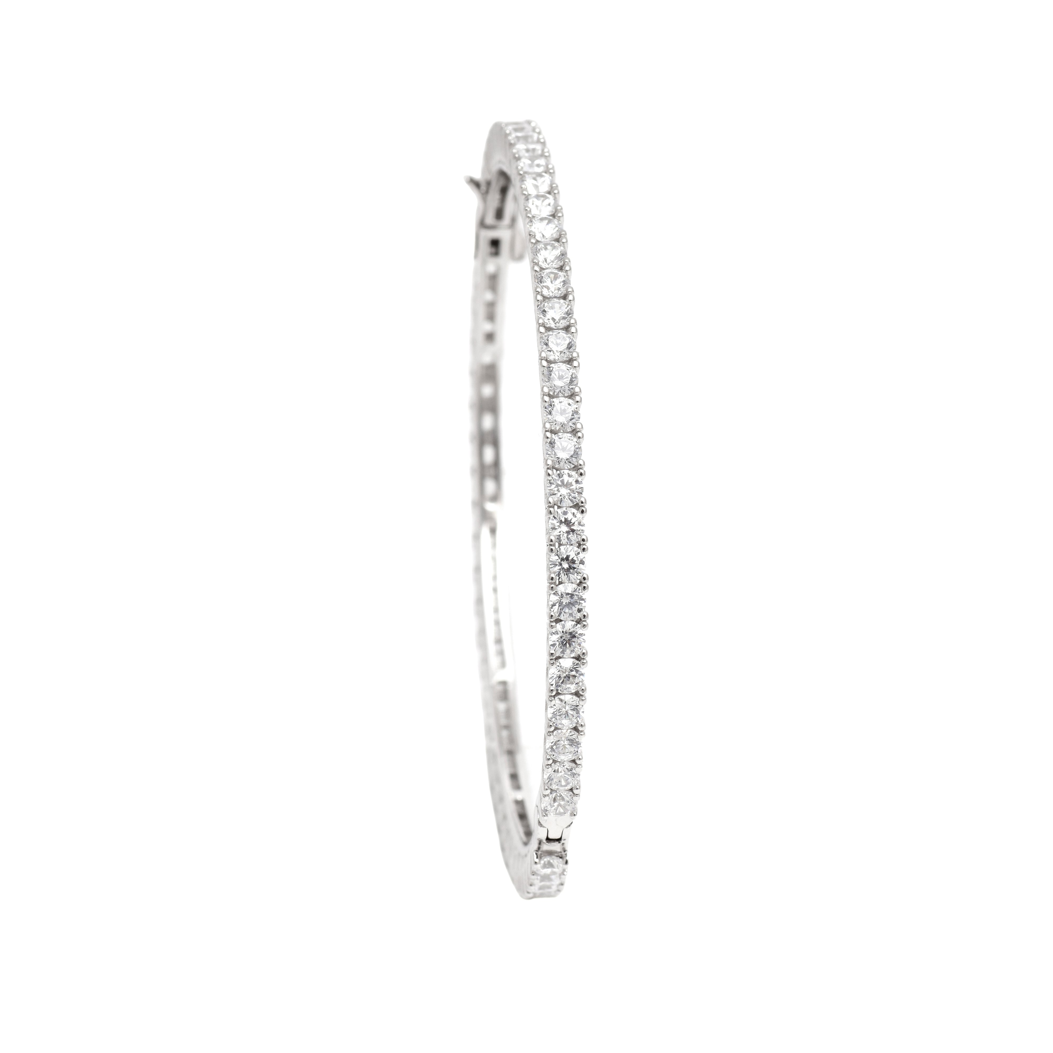 Classic Shine Openable Oval Bangle