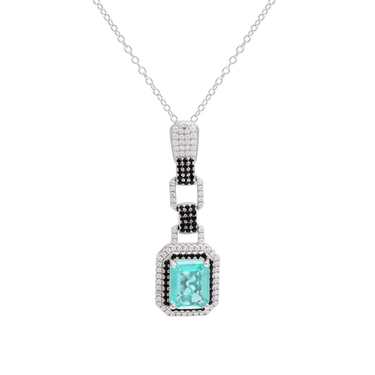 Twilight Emerald Pendant Set
