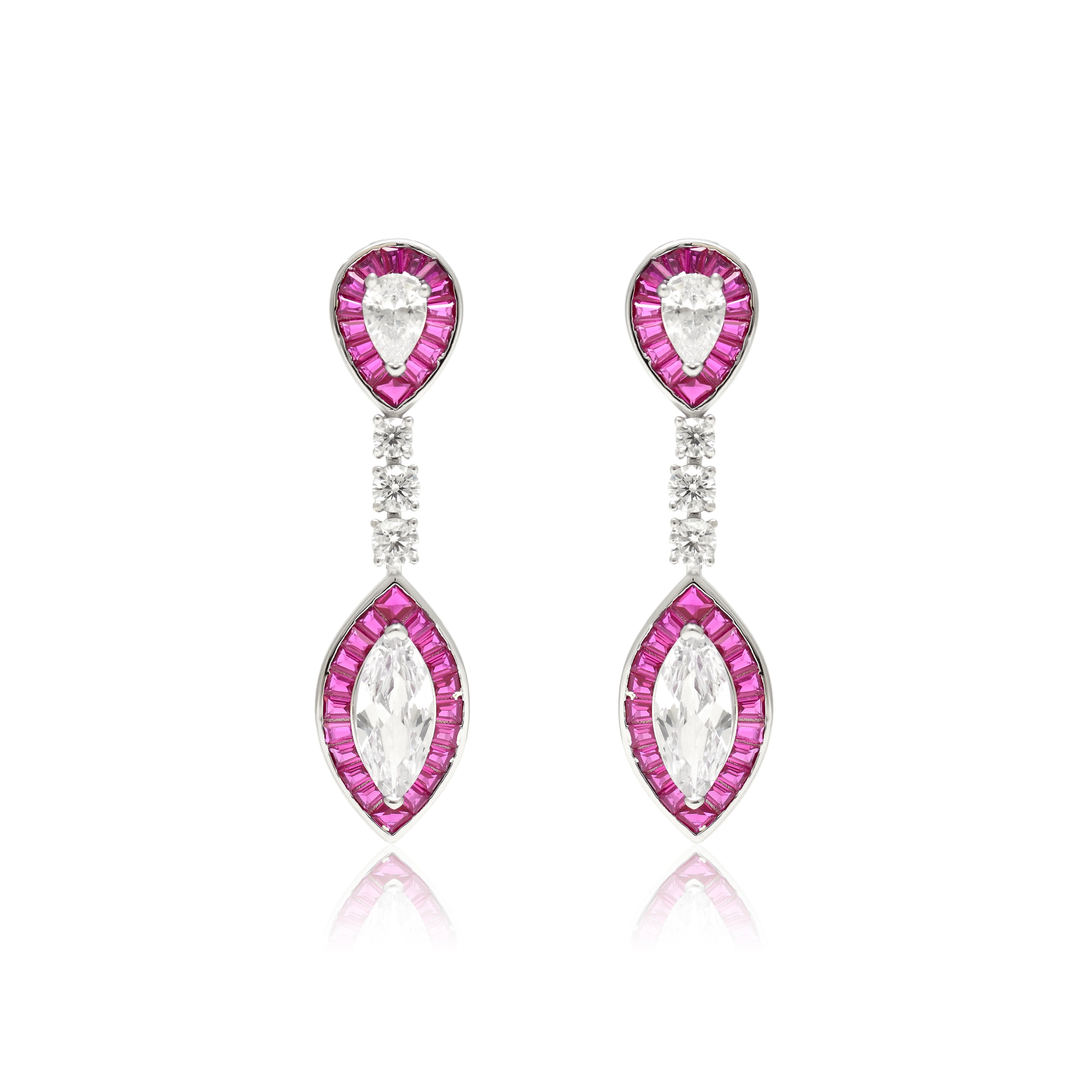 Ruby Grace Statement Earrings