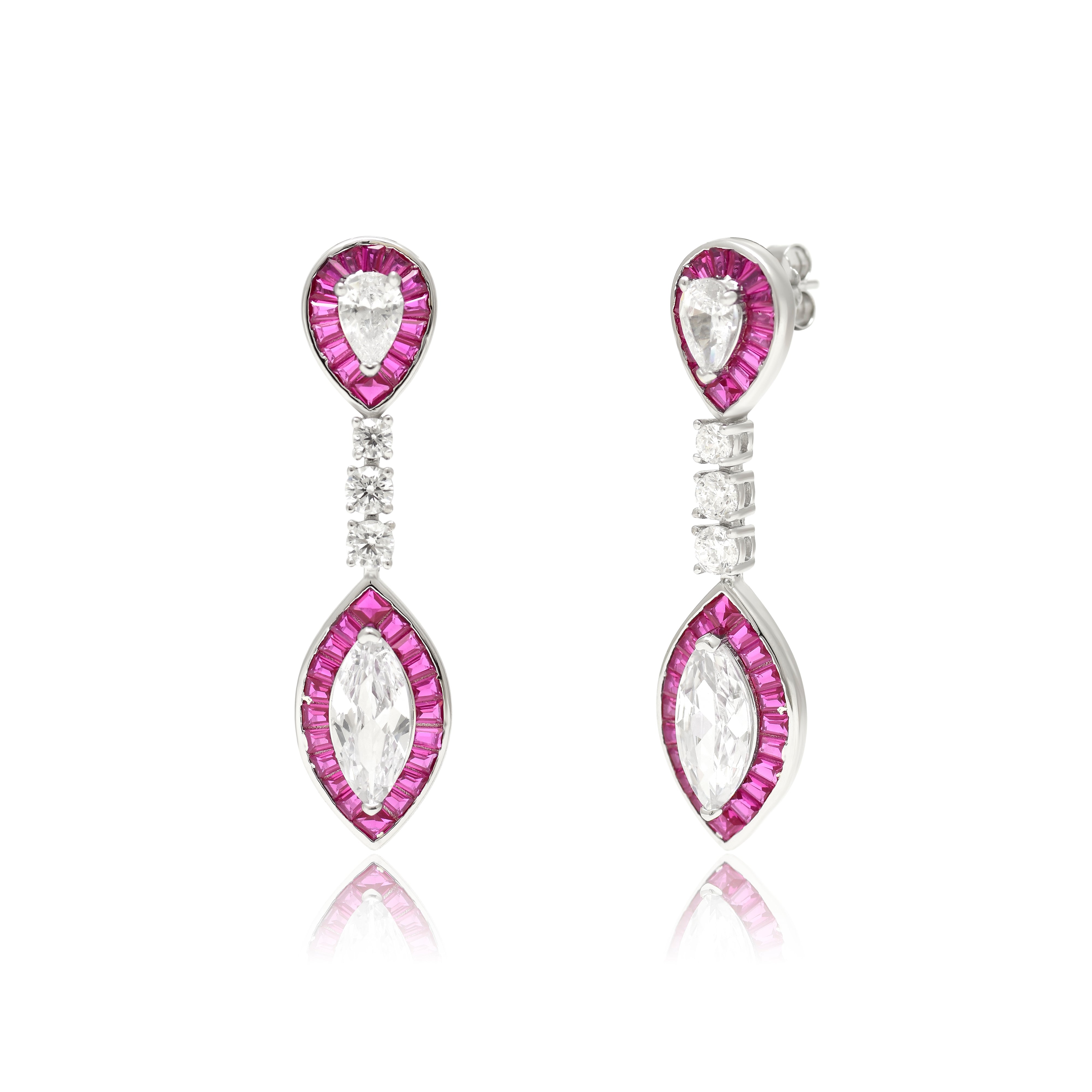 Ruby Grace Statement Earrings