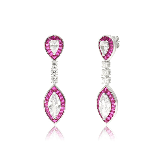 Ruby Grace Statement Earrings