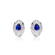 Serpentine Spark Sterling Silver Earrings