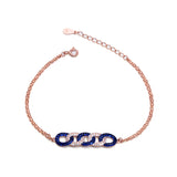 Blush Aura Chain Bracelet