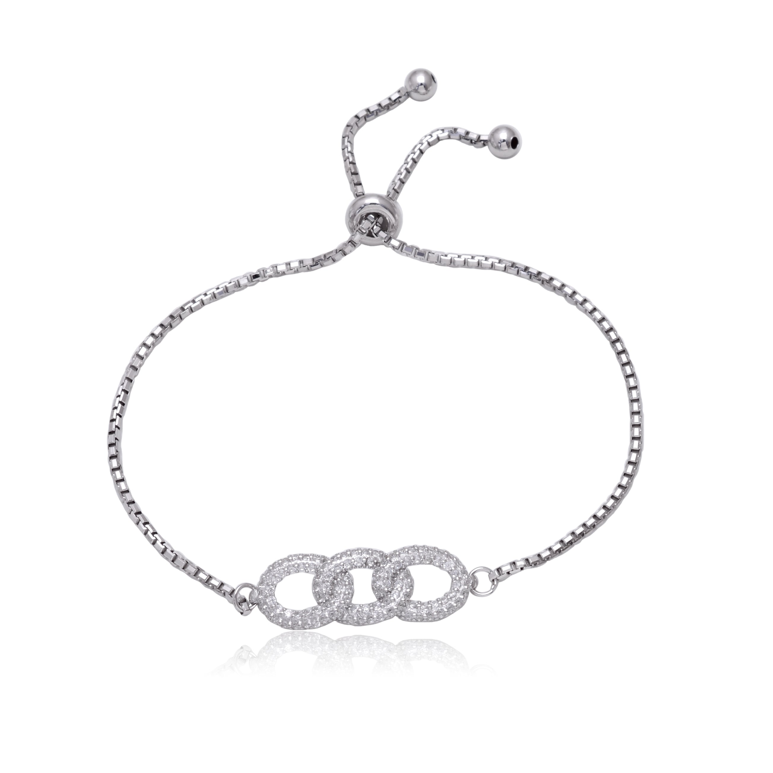 Glimmering Flex Chain Bracelet