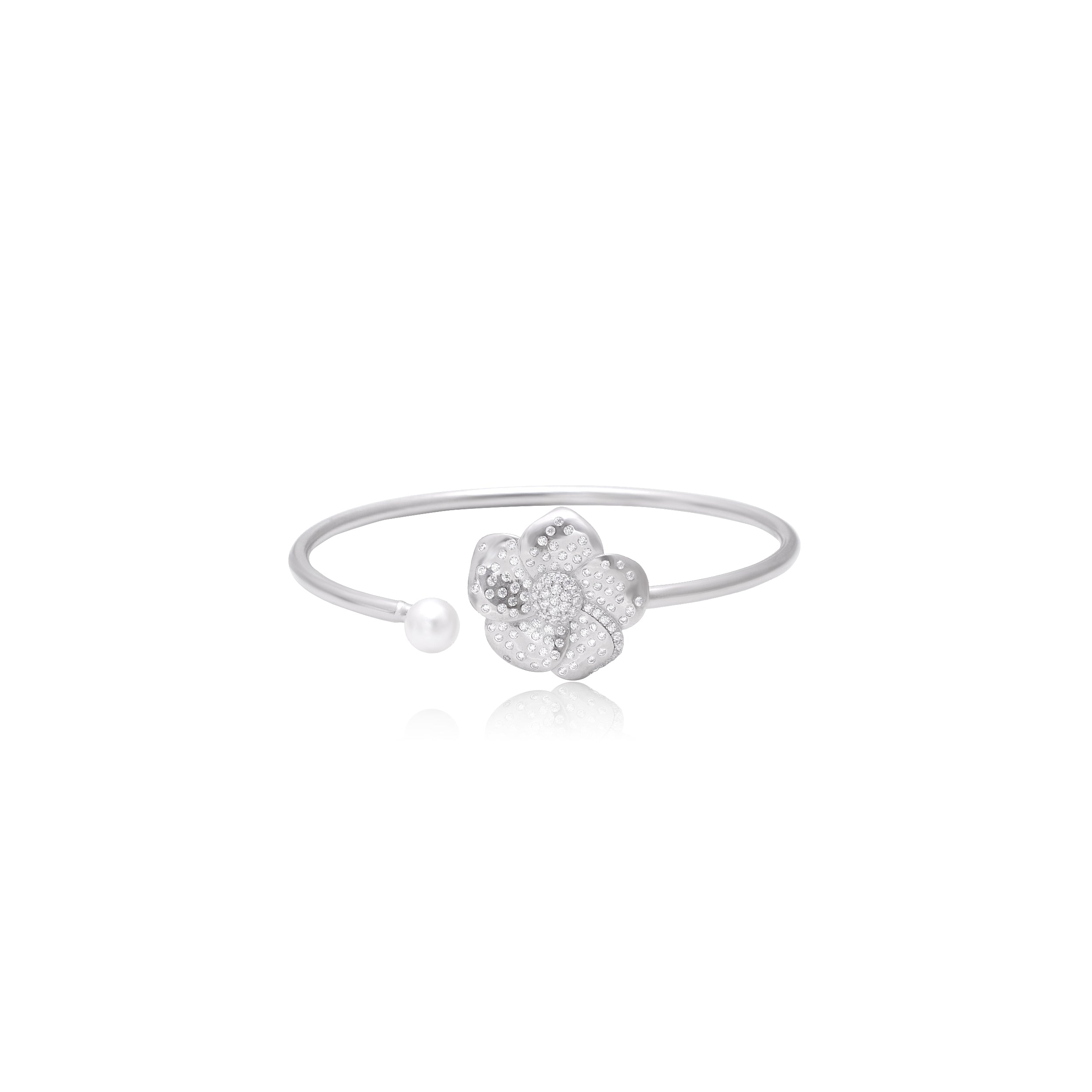 Frost Glow Kada Bracelet