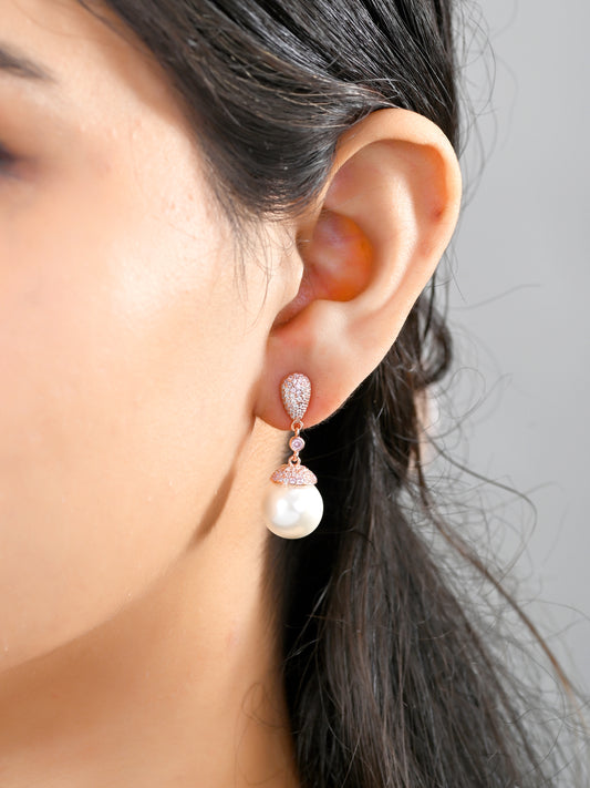 Rosac Pearl Sterling Silver Earrings