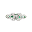 Statement Emerald Brooch