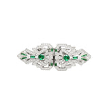 Statement Emerald Brooch