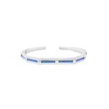 Silver Opal Studded Bangle