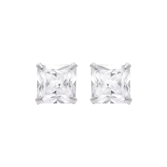 Princess Cut Classic Studs