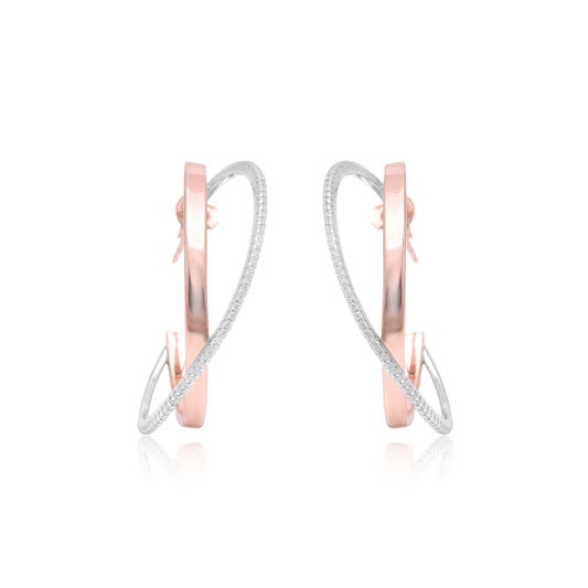 Twisted Hoop Earring