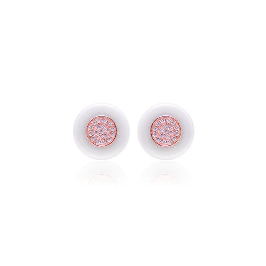 Rose Noir Harmony Studs