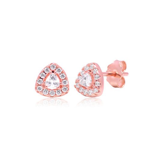 Rosé Radiance Studs