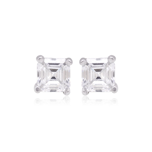 White Gold Plated Stunning Studs