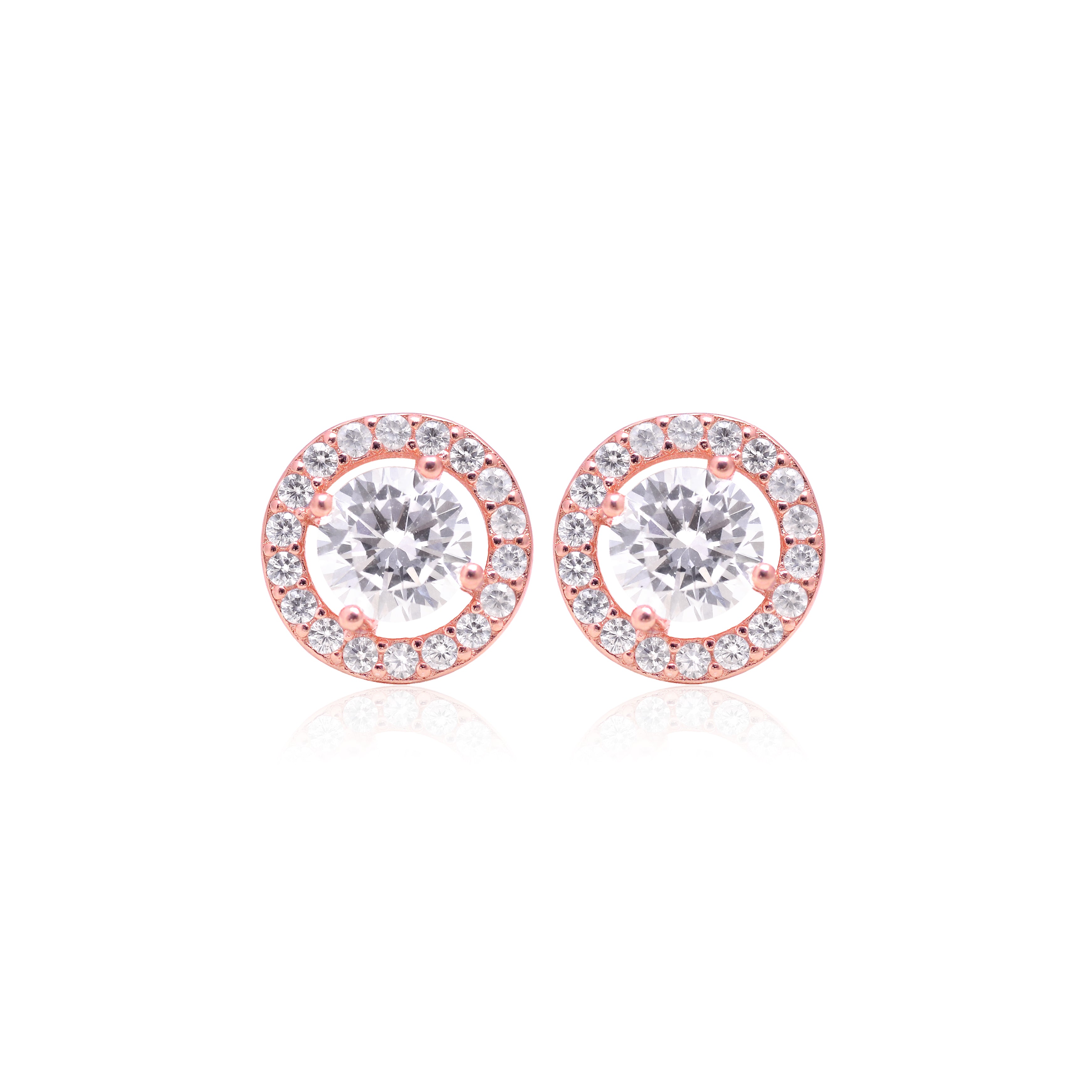 Ethereal Rose Glow Studs