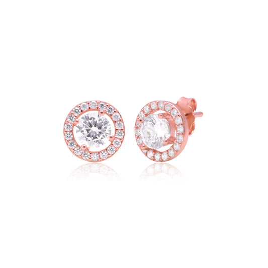 Ethereal Rose Glow Studs