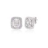 Timeless White Gold Elegance Studs