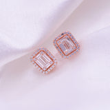 Stunning Rosé Radiance Studs