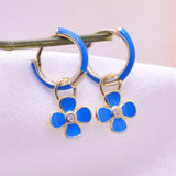 Gold Plated Whispers Bali Earrings