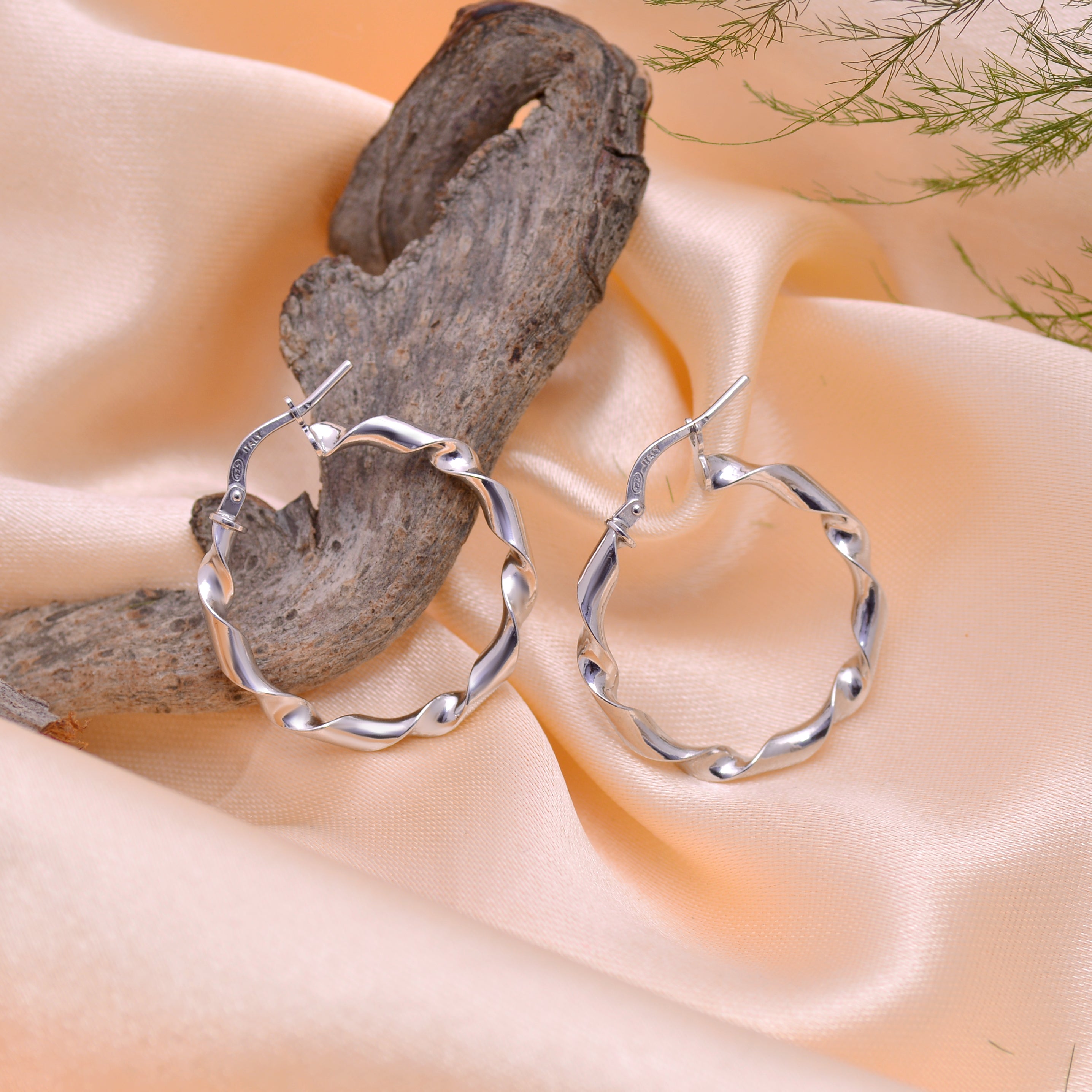 Ethereal Essence Hoop Earrings