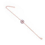 Rose Gold Guardian Eye Bracelet