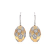Serpentine Geometric Drop Earrings