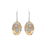 Serpentine Geometric Drop Earrings