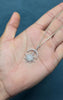 925 Sterling Silver Star and Moon Pendant
