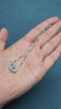 White Gold Evil Eye Bracelet