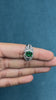 Emerald Diamond Luxury Cocktail Ring