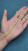 Textured Gold dome Bracelet