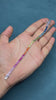 Multicoloured Heart Stone Tennis Bracelet