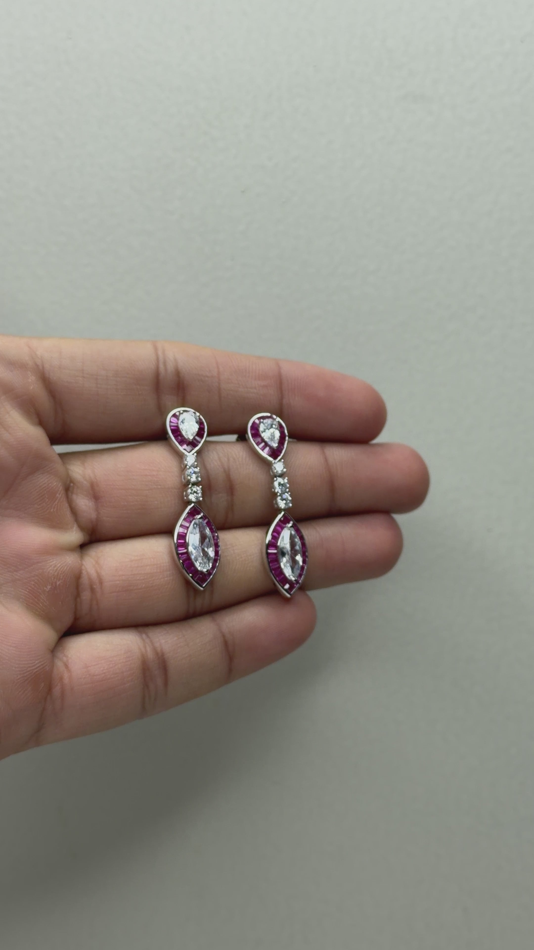 Ruby Grace Statement Earrings