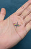 Celestial Harmony Cross Pendant
