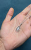 Ruby Trillium Chain Pendant