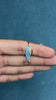 Angel Wing Blue Enamel Ring