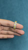 Yellow Heart Eternity Band Ring