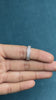 Diamond Band with Pavé Setting
