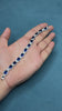 Midnight Luxe Blue Sterling Silver Bracelet