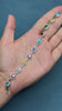 Designer Multicolor Gemstone Bracelet in Sterling Silver